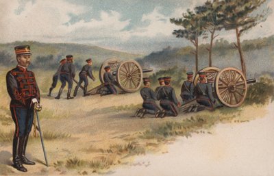 Japanse artillerie, Russisch-Japanse Oorlog door European School