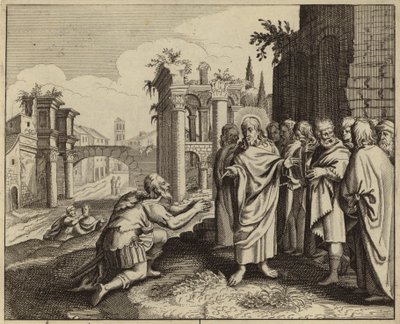 Jezus Christus geneest de zoon van een ambtenaar (Johannes 4) door European School
