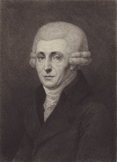 Josef Haydn (gravure) door European School