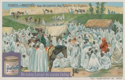 Kabyle marktdag in Algerije door European School
