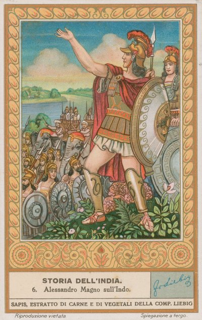 Koning Alexander de Grote in India door European School