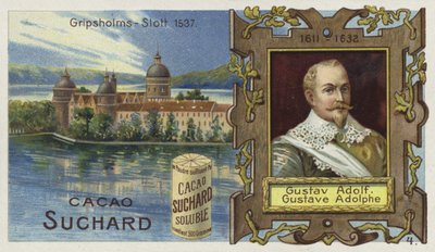 Koning Gustaaf II Adolf van Zweden en Kasteel Gripsholm, Mariefred door European School