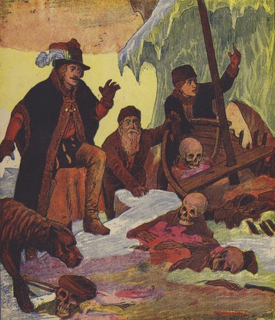 Klaus Störtebeker (kleurenlitho) door European School
