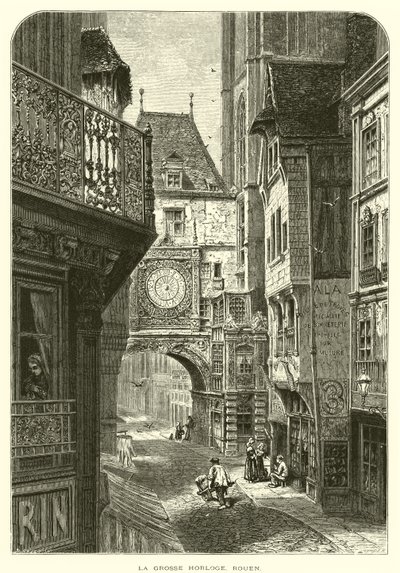 La Grosse Horloge, Rouen door European School