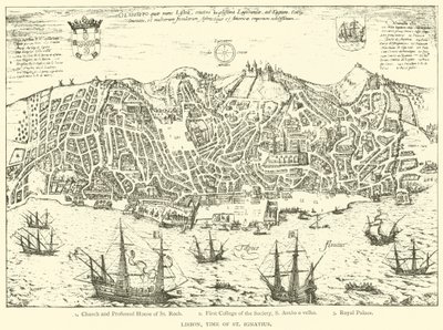 Lissabon, tijd van St. Ignatius door European School