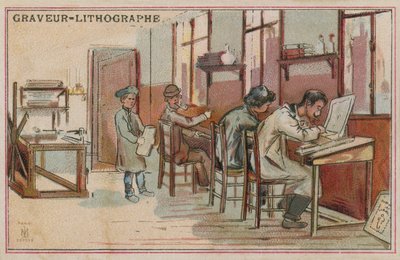 Lithografen door European School