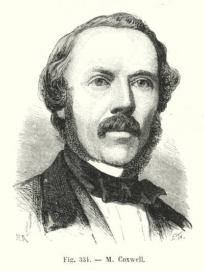 M Coxwell (gravure) door European School