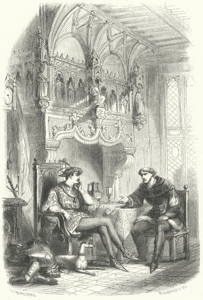 Ontmoeting tussen de Vlaamse staatsman Jacob van Artevelde en koning Edward III van Engeland door European School