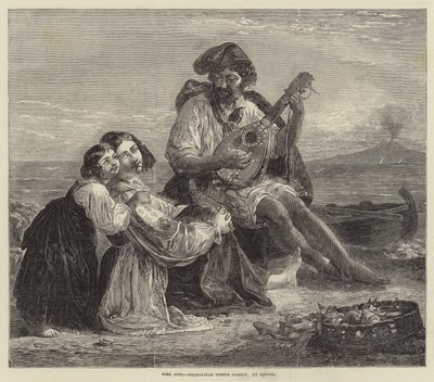 Napolitaanse vissersfamilie door European School