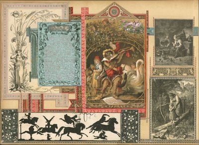 Pagina uit Sammelsurium Deel VI (gedrukt materiaal) door European School