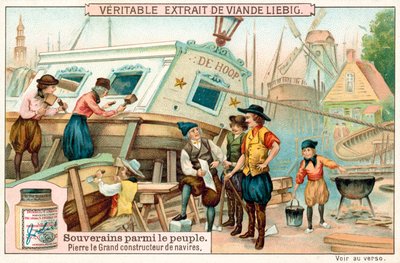 Peter de Grote als scheepsbouwer in Nederland door European School