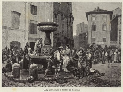 Piazza Montanara en Theater van Marcellus door European School