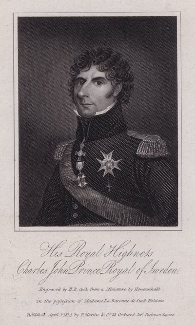 Prins Karel Johan van Zweden, later koning Karel Johan XIV door European School