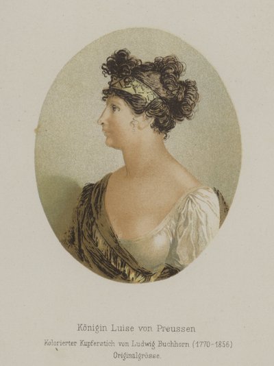 Koningin Luise van Pruisen, gemalin van koning Frederik Willem III door European School