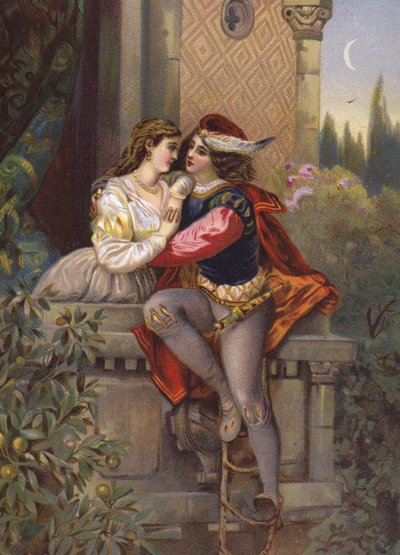 Romeo en Julia, de balkonscène door European School