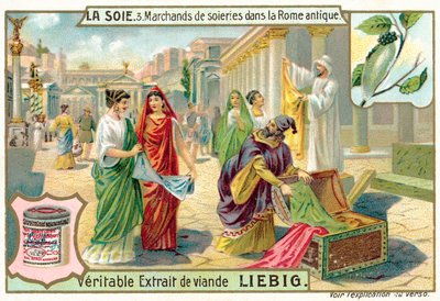 Zijdehandelaren in het oude Rome door European School