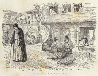Op de Gouden Hoorn, Kasskoj of Joodse wijk door European School
