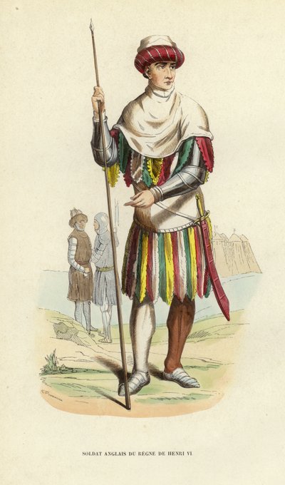 Engelse soldaat uit het bewind van Hendrik VI door European School