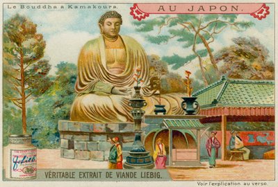 Standbeeld van Boeddha in Kamakura door European School