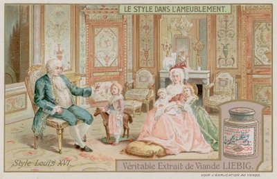 Stijl van Lodewijk XVI door European School