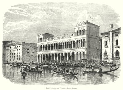 De Fondaco dei Turchi, Canal Grande door European School