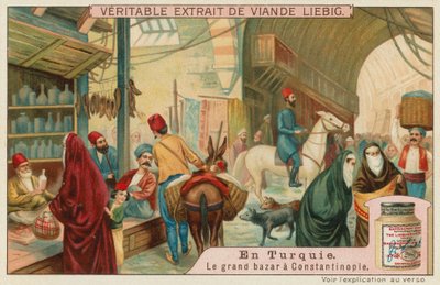 De Grote Bazaar in Istanbul door European School