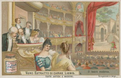 Het Moderne Theater (ca. 1900) door European School