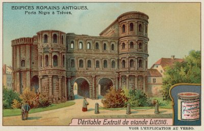 De Porta Nigra (Zwarte Poort) in Trier door European School