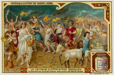 Het Saturnaliaanse Festival in het Oude Rome door European School