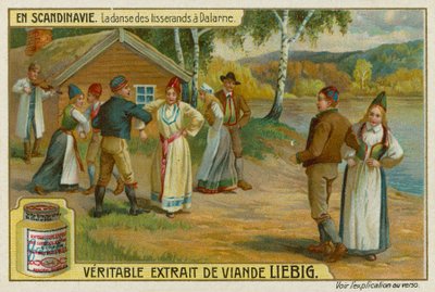 De dans van de wevers in Dalarna door European School
