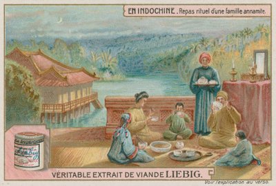 Traditionele familiemaaltijd in Vietnam door European School