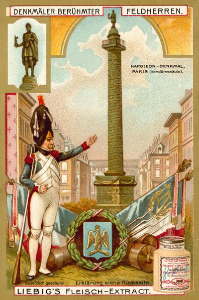 Vendômezuil, monument voor Napoleon, Parijs door European School