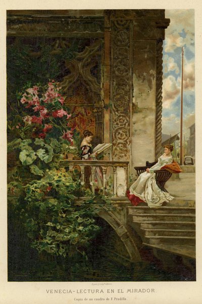 Venetië - Lezen op het Balkon door European School