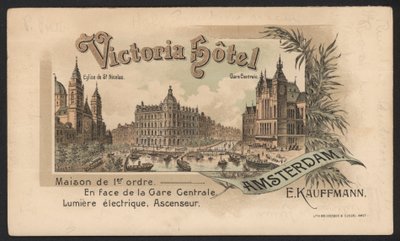Victoria Hotel, Amsterdam door European School