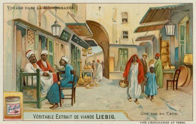 Uitzicht op een Straat in Caïro door European School