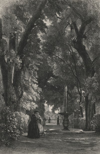 Villa Conti-Torlonia (gravure) door European School