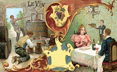 Wijn, 1899 door European School
