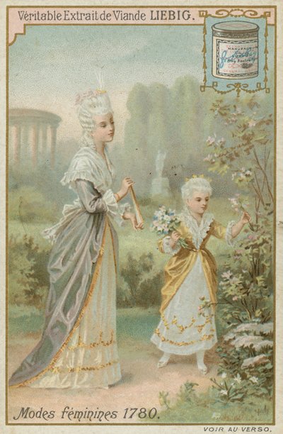 Vrouwen in 1780 door European School