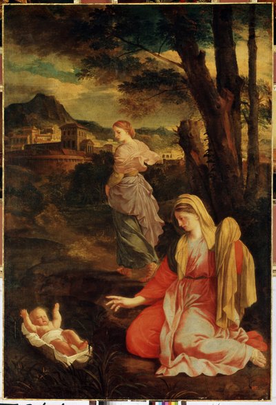 De vondst van Mozes door Eustache Le Sueur