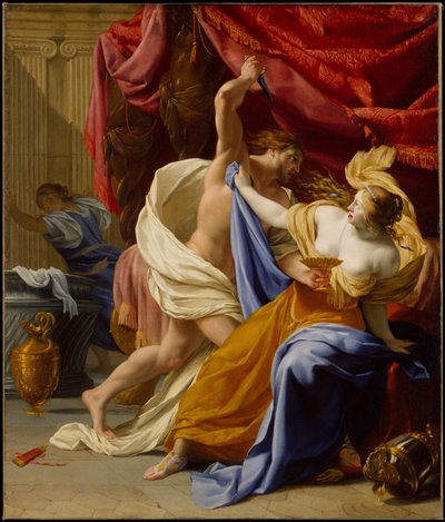 De verkrachting van Tamar door Eustache Le Sueur