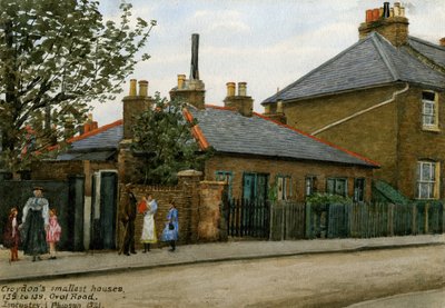 135 tot 139 Oval Road: Croydons Kleinste Huizen, 1921 door Evacustes Arthur Phipson