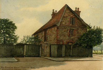 Het Spookhuis, Thornton Road, 1920 door Evacustes Arthur Phipson
