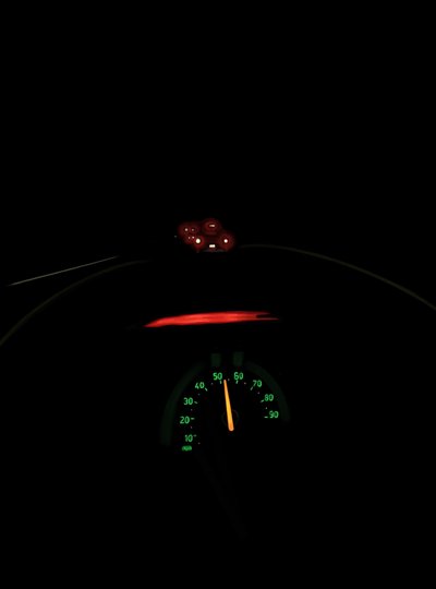 Driving The Road At Night # 4 Brooklyn (digitale kunst) door Evan Sklar