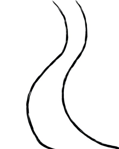 Naakt. (digitale kunst) door Evan Sklar