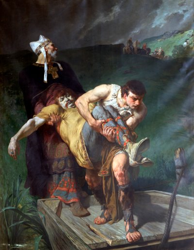 Het dragen van de doden door Evariste Vital Luminais