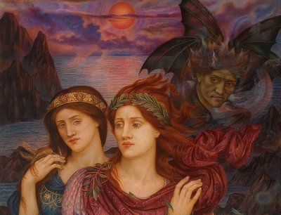 De Visie door Evelyn De Morgan