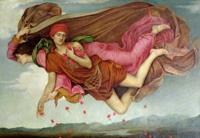 Nacht en slaap, 1878 door Evelyn De Morgan