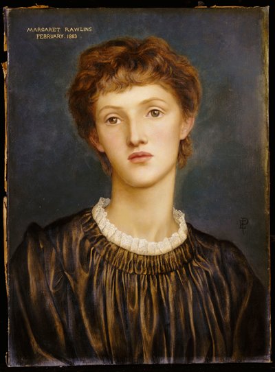 Portret van Margaret Rawlins, 1883 door Evelyn De Morgan