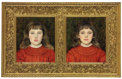 Portretten van Alice Mildred en Winifred Julia Spencer Stanhope, 1884 door Evelyn De Morgan