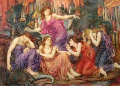 De Gevangenen door Evelyn De Morgan